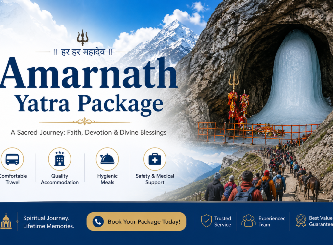 Amarnath Yatra Package – 5 Nights / 6 Days