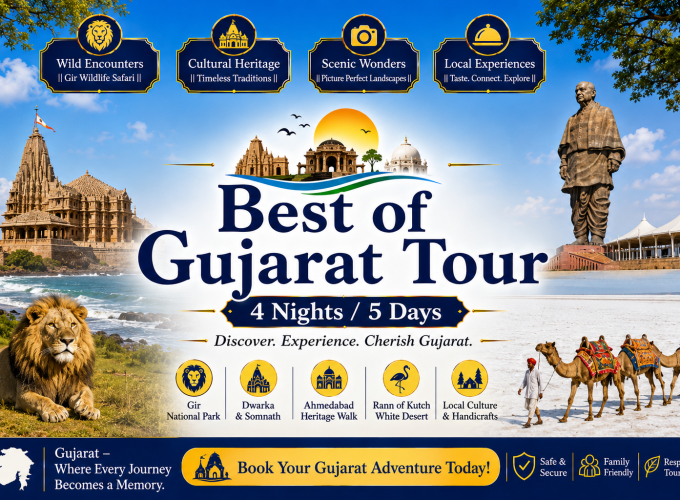 Best of Gujarat Tour – 4 Nights / 5 Days