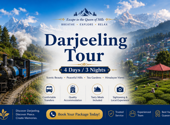 Darjeeling Tour – 4 Days / 3 Nights