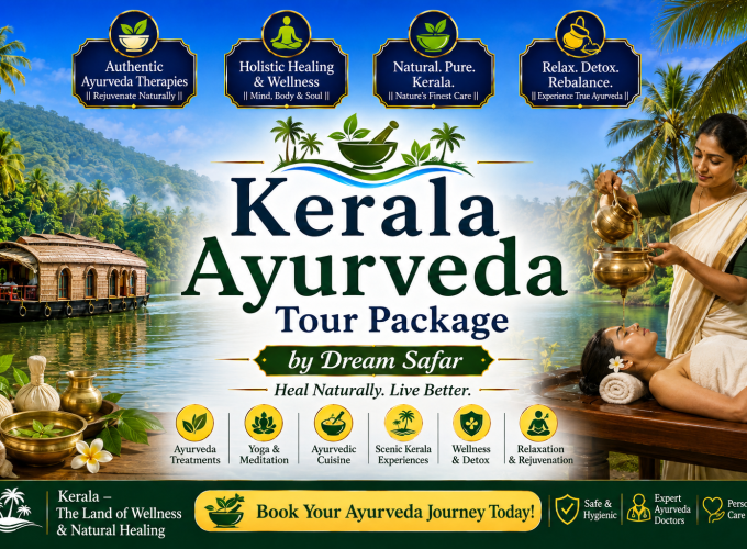 Kerala Ayurveda Tour Package by Dream Safar
