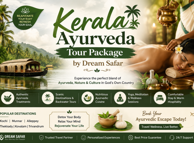 Kerala Ayurveda Tour Package by Dream Safar