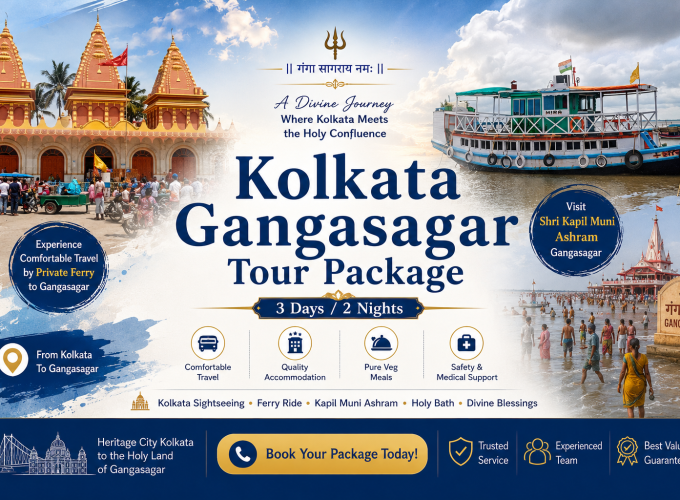 Kolkata Gangasagar Tour Package | 3 Days / 2 Nights