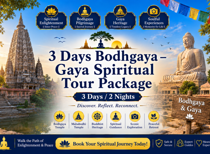 3 Days Bodhgaya – Gaya Spiritual Tour Package