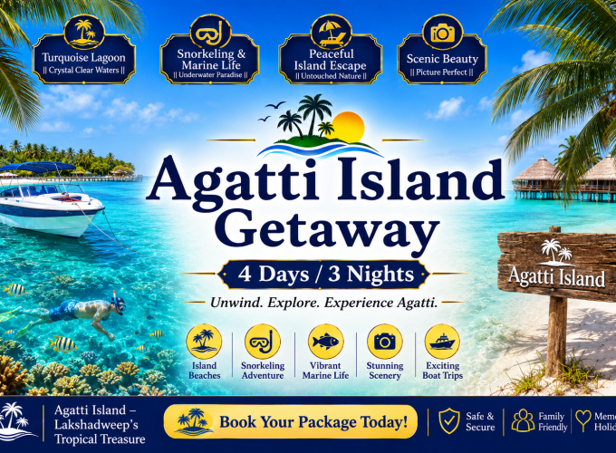 Agatti Island Getaway – 4 Days / 3 Nights