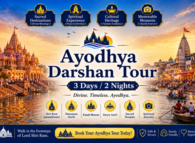 Ayodhya Darshan Tour – 3 Days / 2 Nights