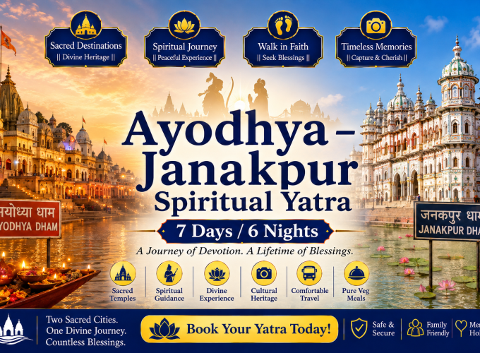Ayodhya – Janakpur Spiritual Yatra | 7 Days / 6 Nights