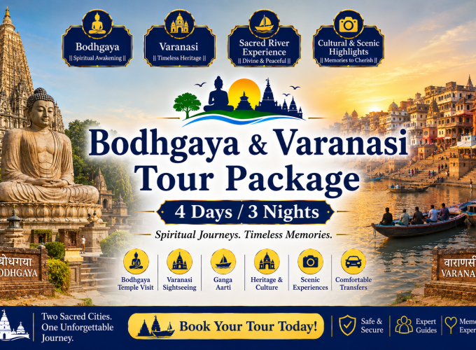 Bodhgaya & Varanasi Tour Package – 4 Days / 3 Nights