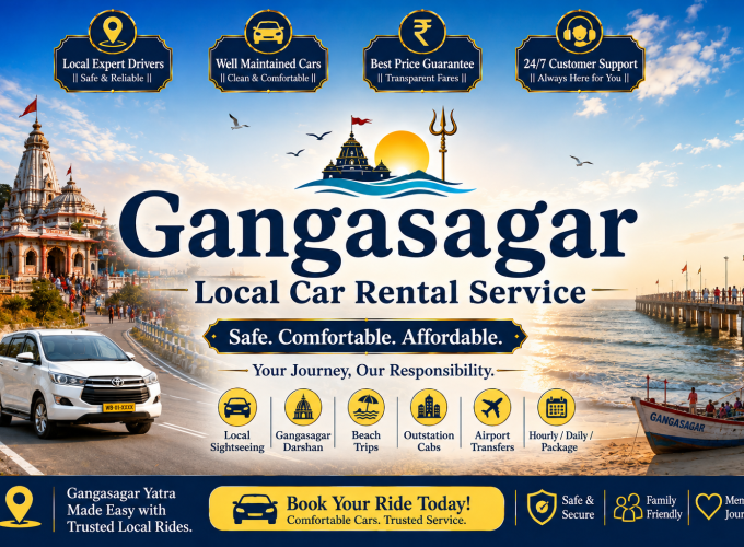 Gangasagar Local Car Rental Service