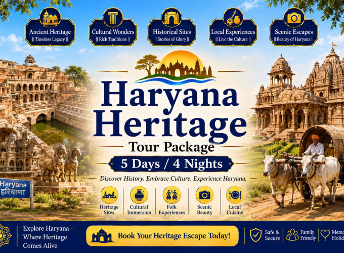 Haryana Heritage Tour Package – 5 Days / 4 Nights