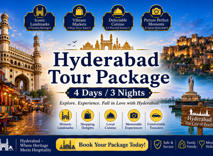 Hyderabad Tour Package – 4 Days / 3 Nights
