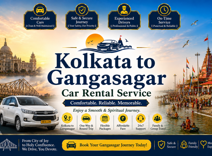 Kolkata to Gangasagar Car Rental Service