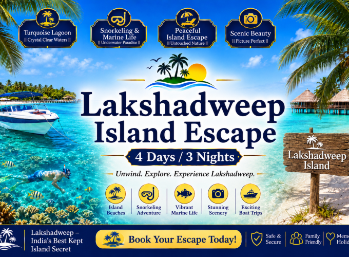 Lakshadweep Island Escape – 4 Days / 3 Nights