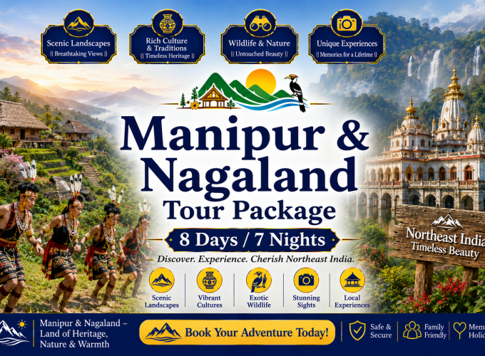 Manipur & Nagaland Tour Package – 8 Days / 7 Nights