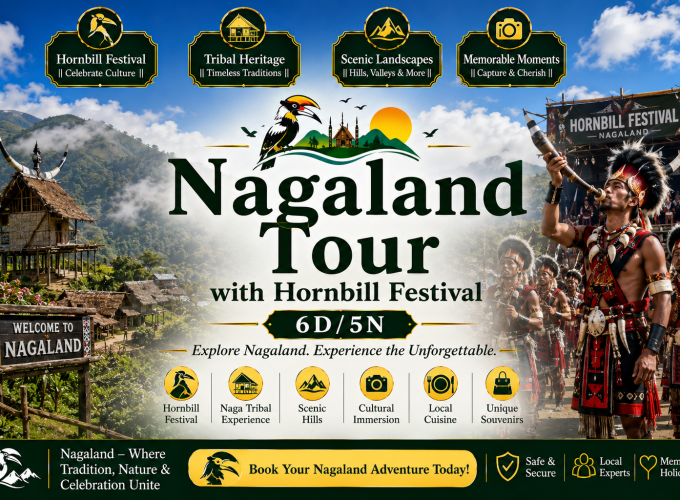 Nagaland Tour with Hornbill Festival – 6D/5N