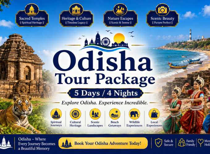Odisha Tour Package – 5 Days / 4 Nights