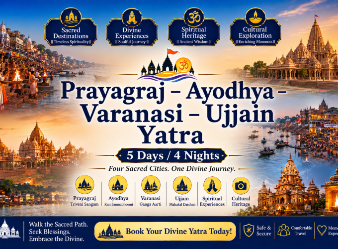 Prayagraj – Ayodhya – Varanasi – Ujjain Yatra | 5 Days / 4 Nights