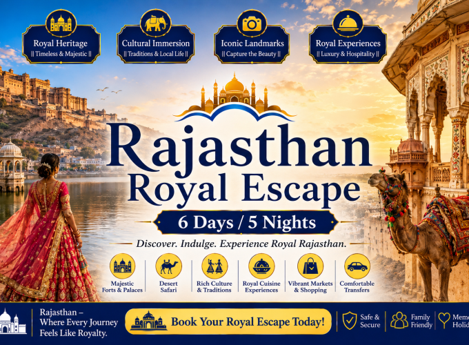 Rajasthan Royal Escape – 6 Days / 5 Nights