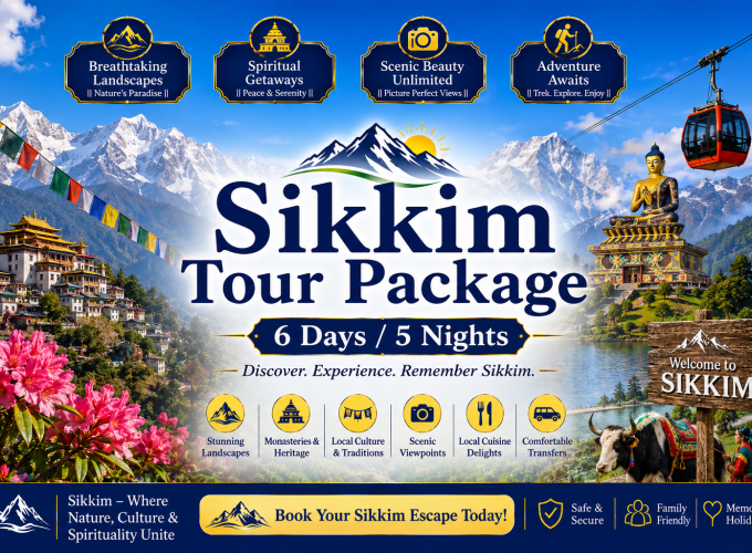 Sikkim Tour Package – 6 Days / 5 Nights