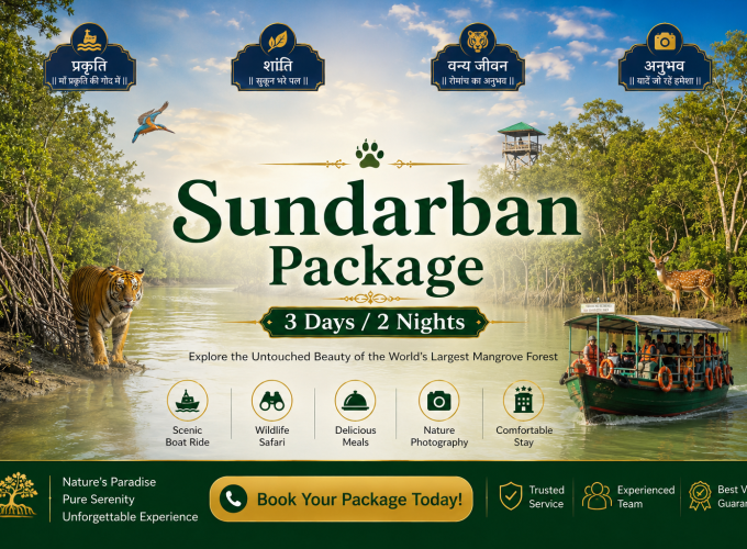Sundarban Package – 3 Days / 2 Nights