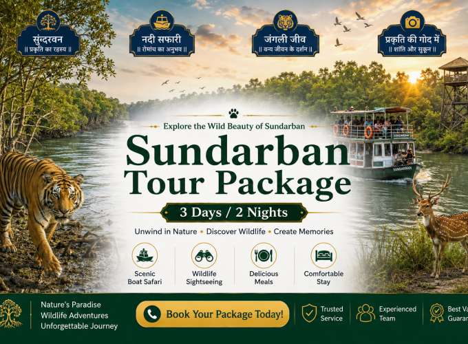 Sundarban Tour Package – 3 Days / 2 Nights