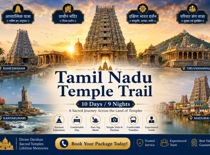 Tamil Nadu Temple Trail – 10 Days / 9 Nights