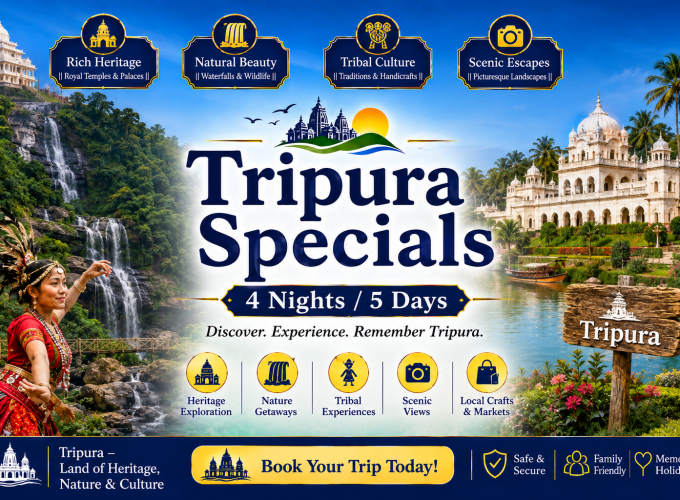 Tripura Specials — 4 Nights / 5 Days