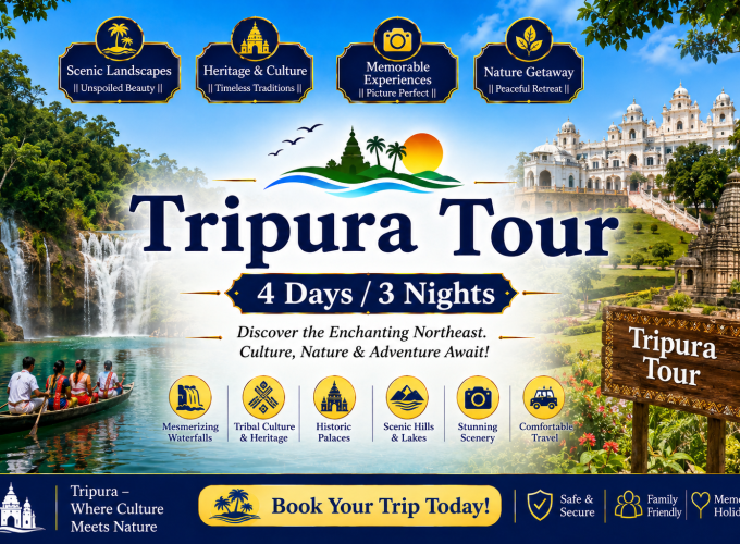 Tripura Tour – 4 Days / 3 Nights